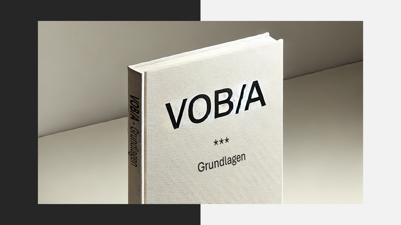 Buch über die Grundlagen der VOB/A